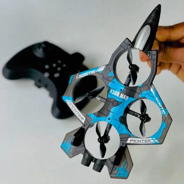 Drone Avião a Jato K500 Max Super Estável Controle Remoto Residencial