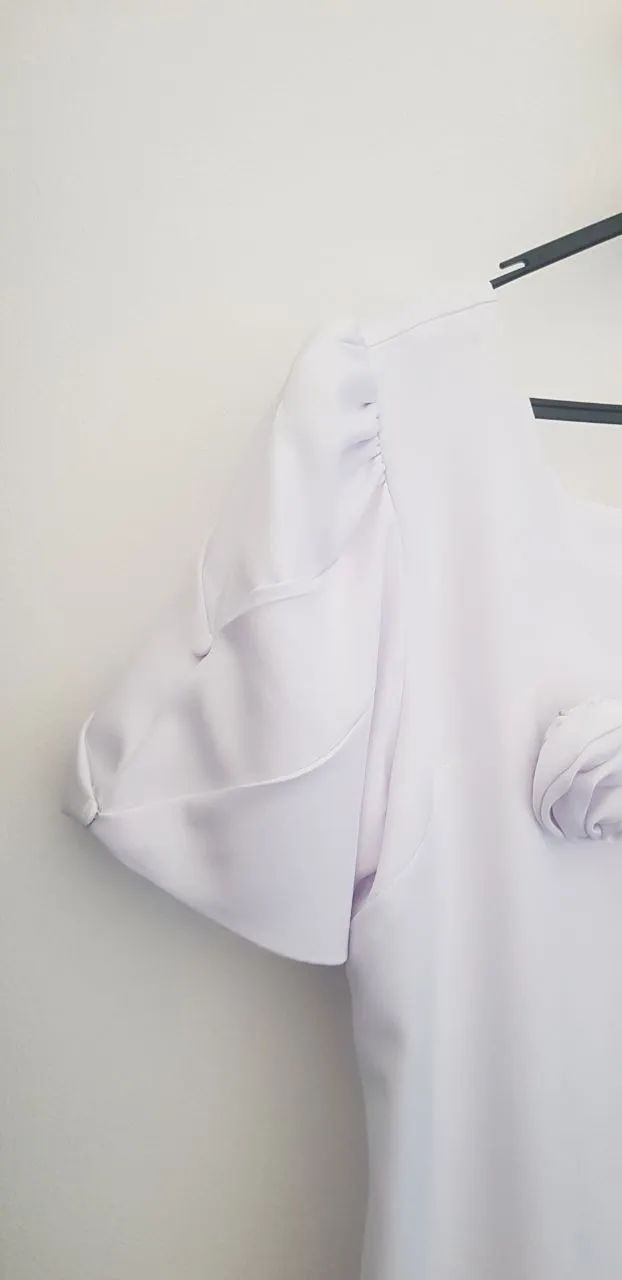 Vestido branco para festa. - Foto 5