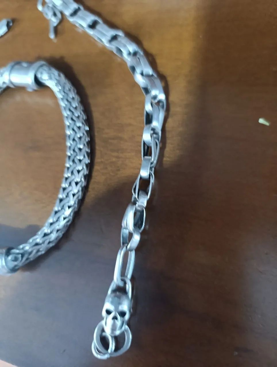 Pulseiras de prata  - Foto 5