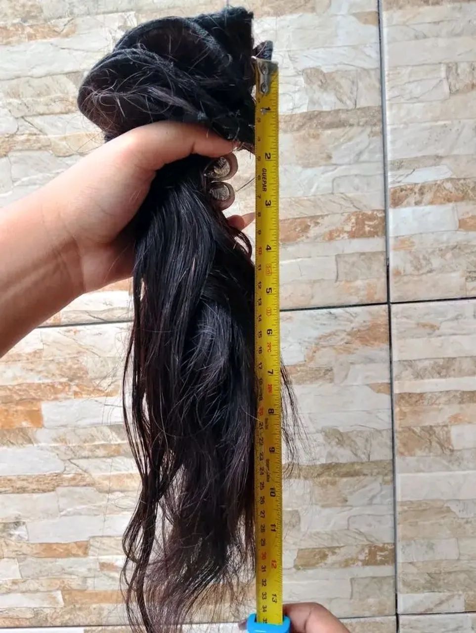 Cabelo Humano Castanho  - Foto 2