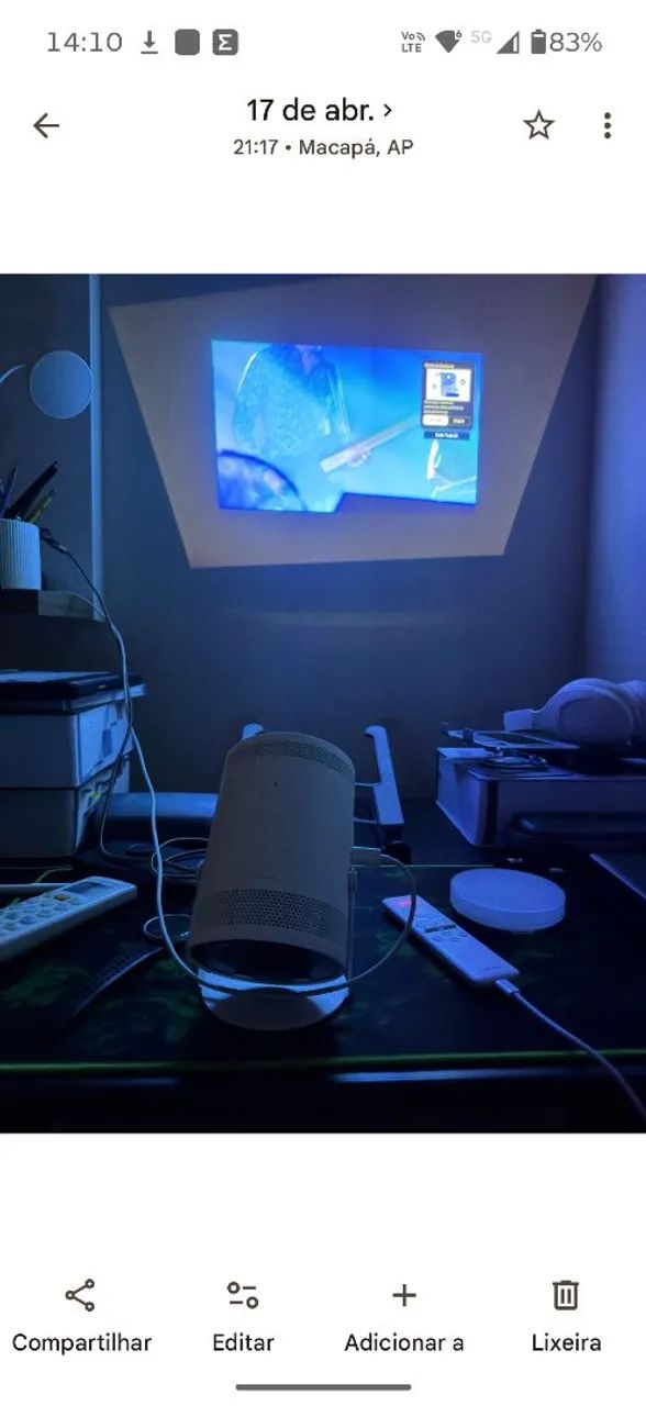 Projetor Samsung original  - Foto 6