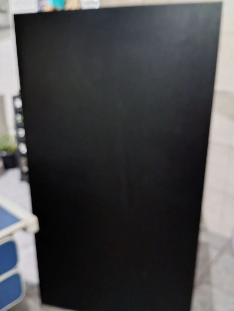 Mesa com 4 cadeiras MDF da cor preta  - Foto 4