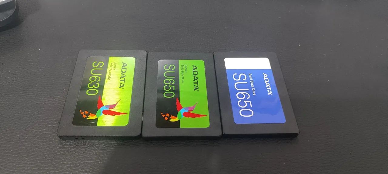 3 SSDs ADATA 256/240gb
