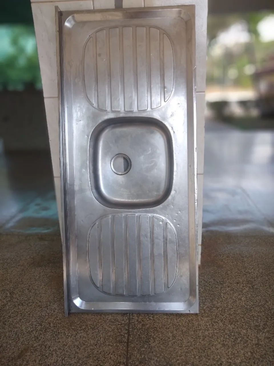 Pia para Cozinha Seminova Aço Inox R$250!!! - Retirada na Asa Norte