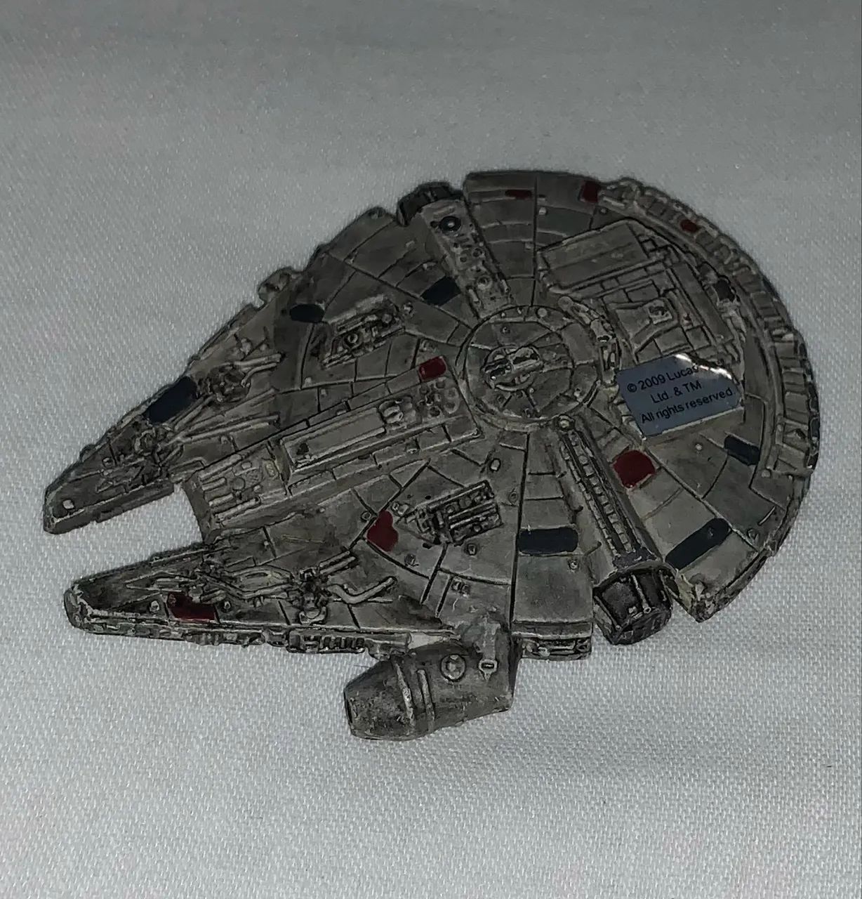 Star Wars Nave Millenium Falcon Miniatura Die Cast  - Foto 5