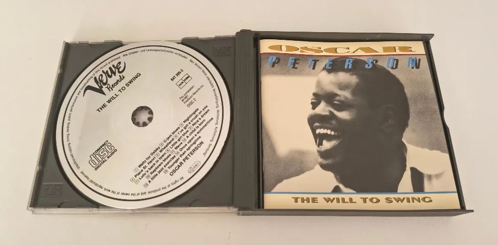 CD Oscar Peterson - The Will To Swing [Disc 1 e2] - Verve Polygram - Made in Usa - Foto 4