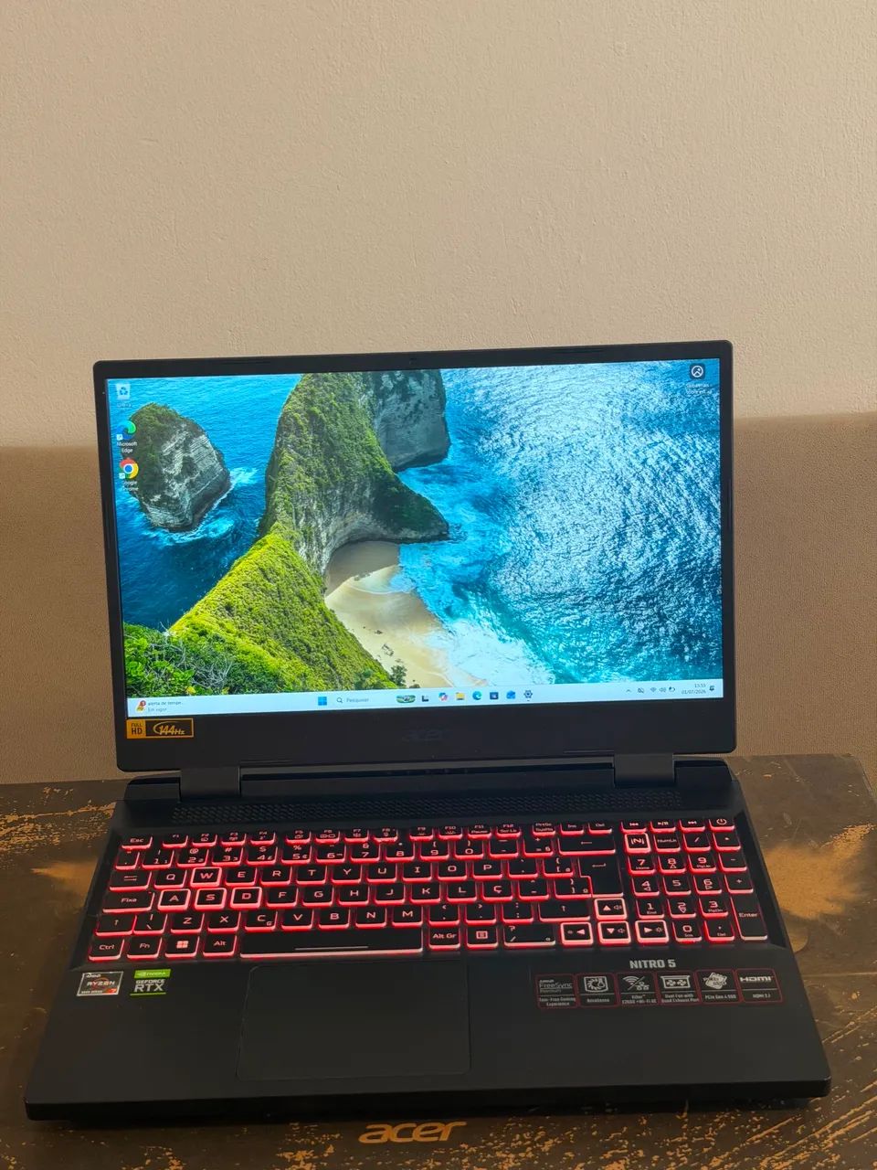 Notebook Gamer DDR5 Ryzen 7 6800H - RTX 3070ti - Foto 3