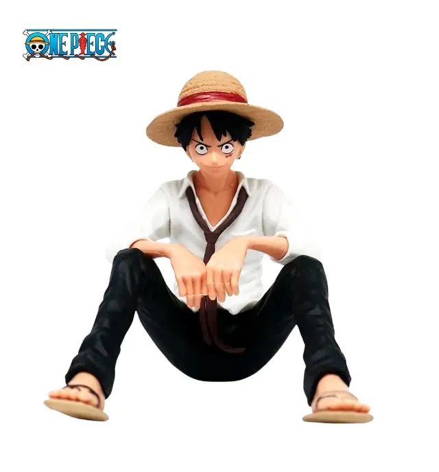 Boneco Monkey D. Luffy One Pience Action Figure 12 cm Estátua Premium