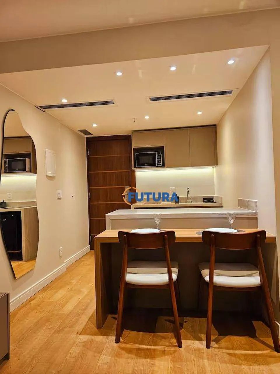 Flat 44 m² - Ed Kubitschek Plaza 100% Mobiliado e reformado - Foto 4