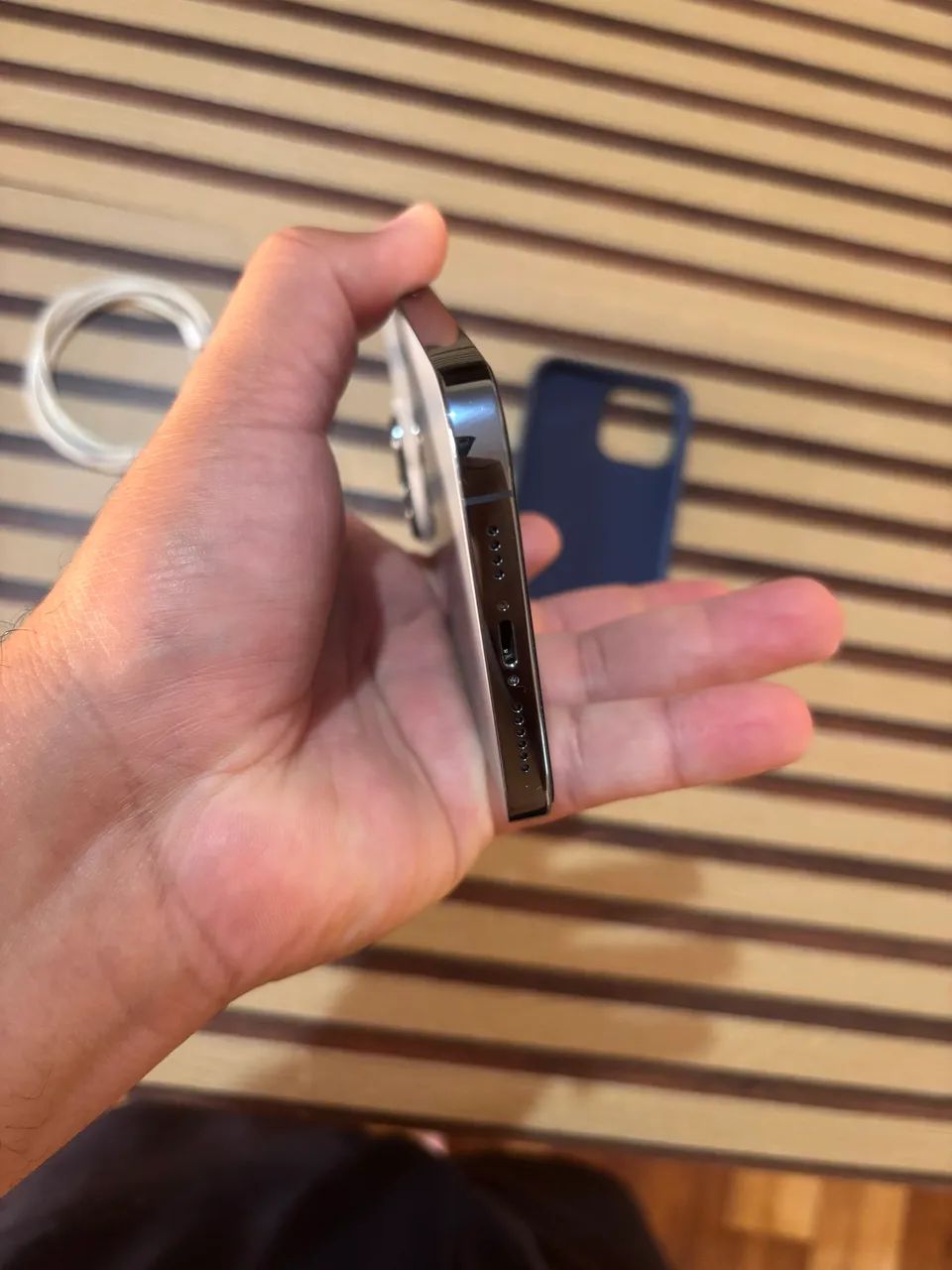 iPhone 13 Pro Max 128GB Azul Sierra - Foto 4