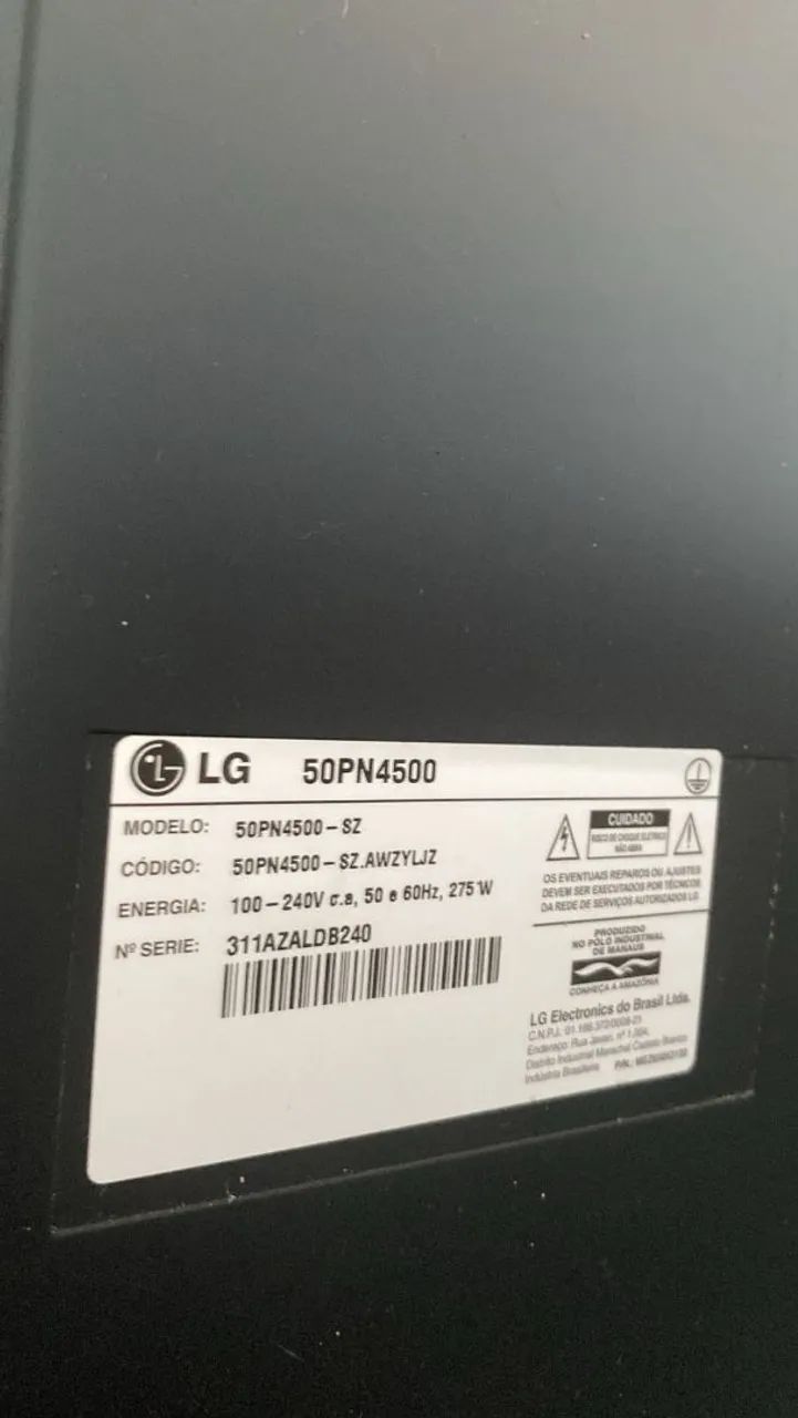 TV plasma LG 50 polegadas  - Foto 2