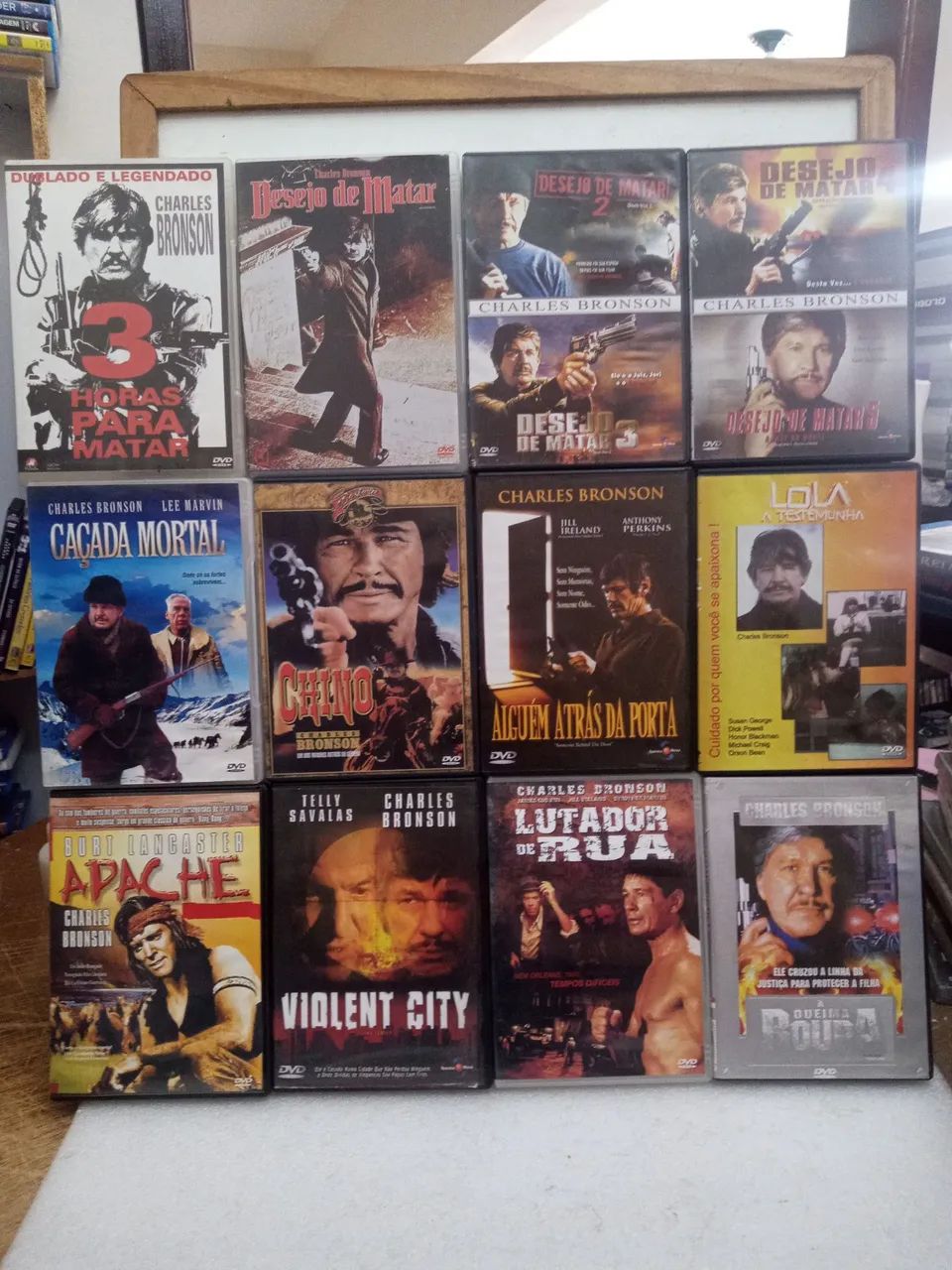 Coleção Desejo de Matar - Charles Bronson original 