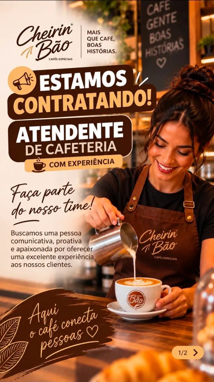 Atendente de Cafeteria com Experiência  - Foto 2