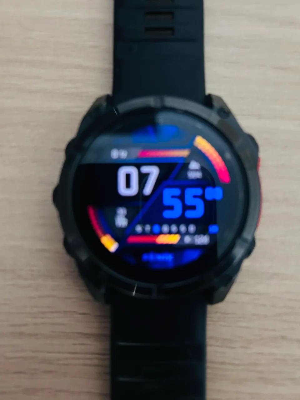 Relógio Garmin fênix 8 51mm amoled  - Foto 5