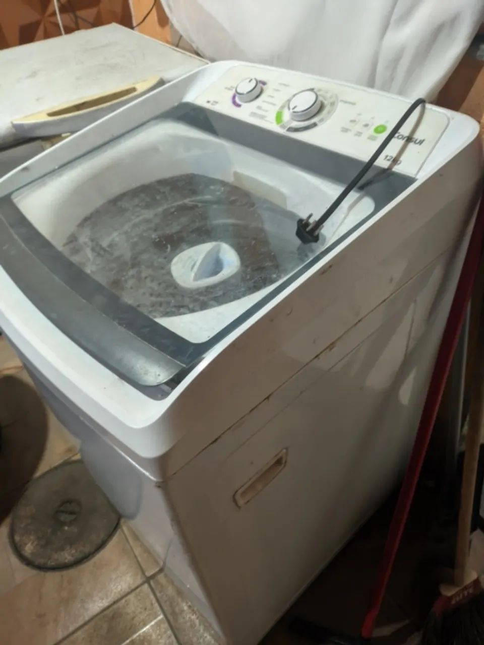 Máquina de lavar roupa Consul 12kg usada 500 reais  - Foto 4