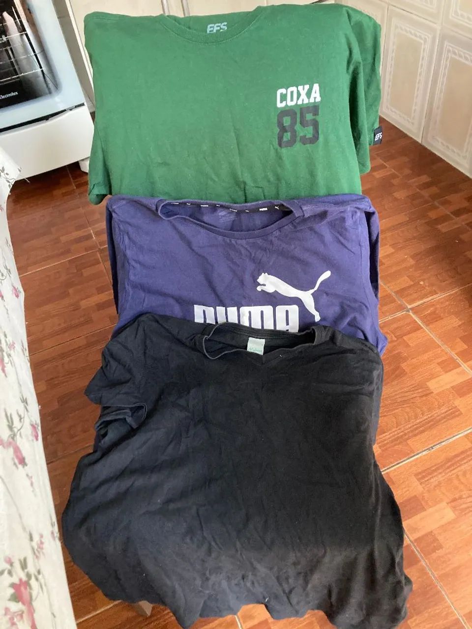 Combo camisetas masculinas M/G