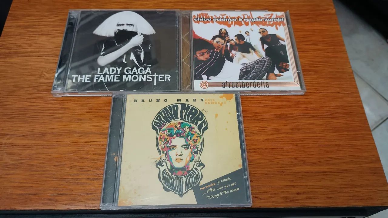Cds usados de música 