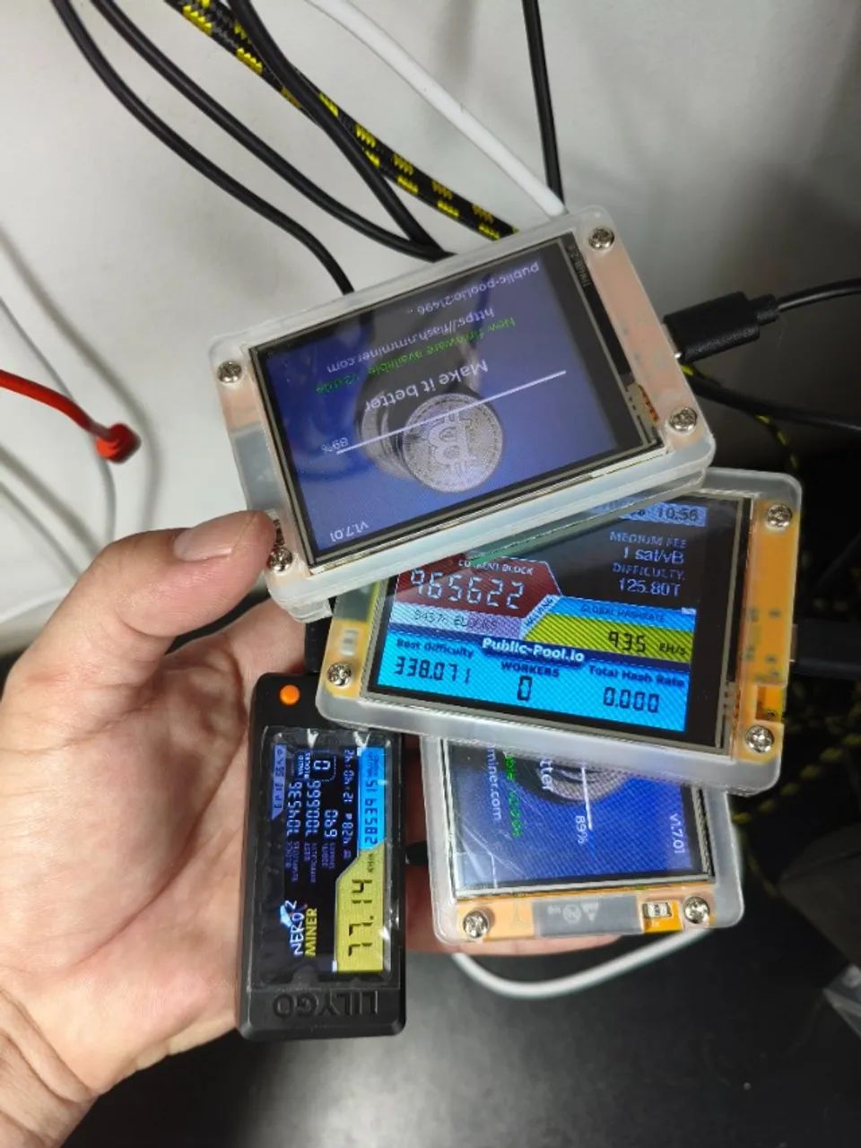 NerdMiner NMMiner Miner BTC Bitcoin - Foto 4