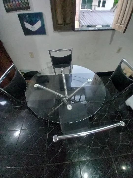 Mesa jantar redonda completa  - Foto 4