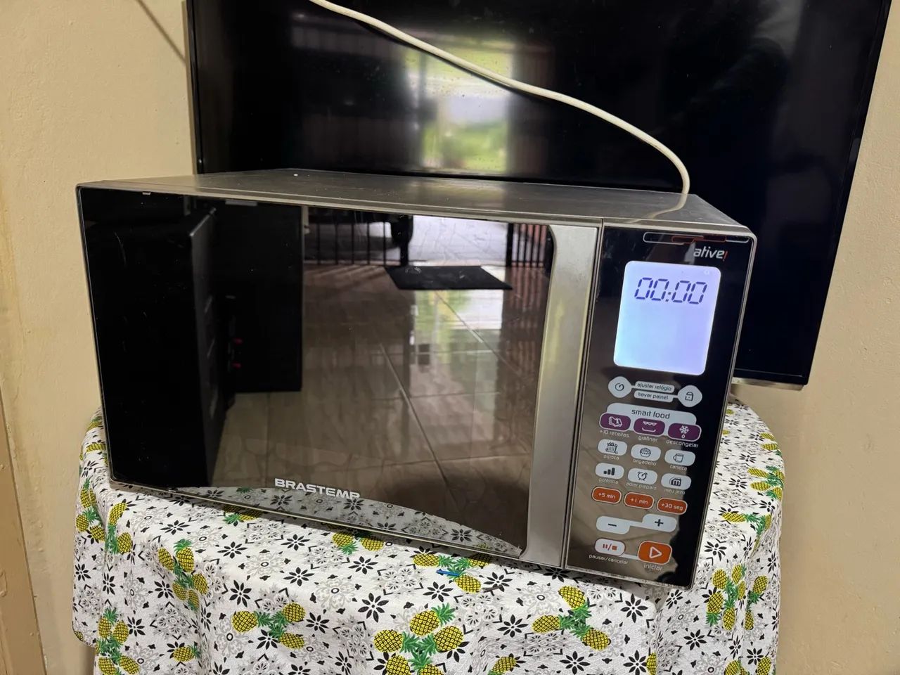 Microondas Brastemp inox  - Foto 2