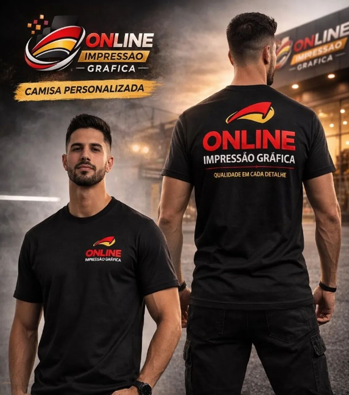 Camisa uniforme para sua empresa personalzada - Foto 2