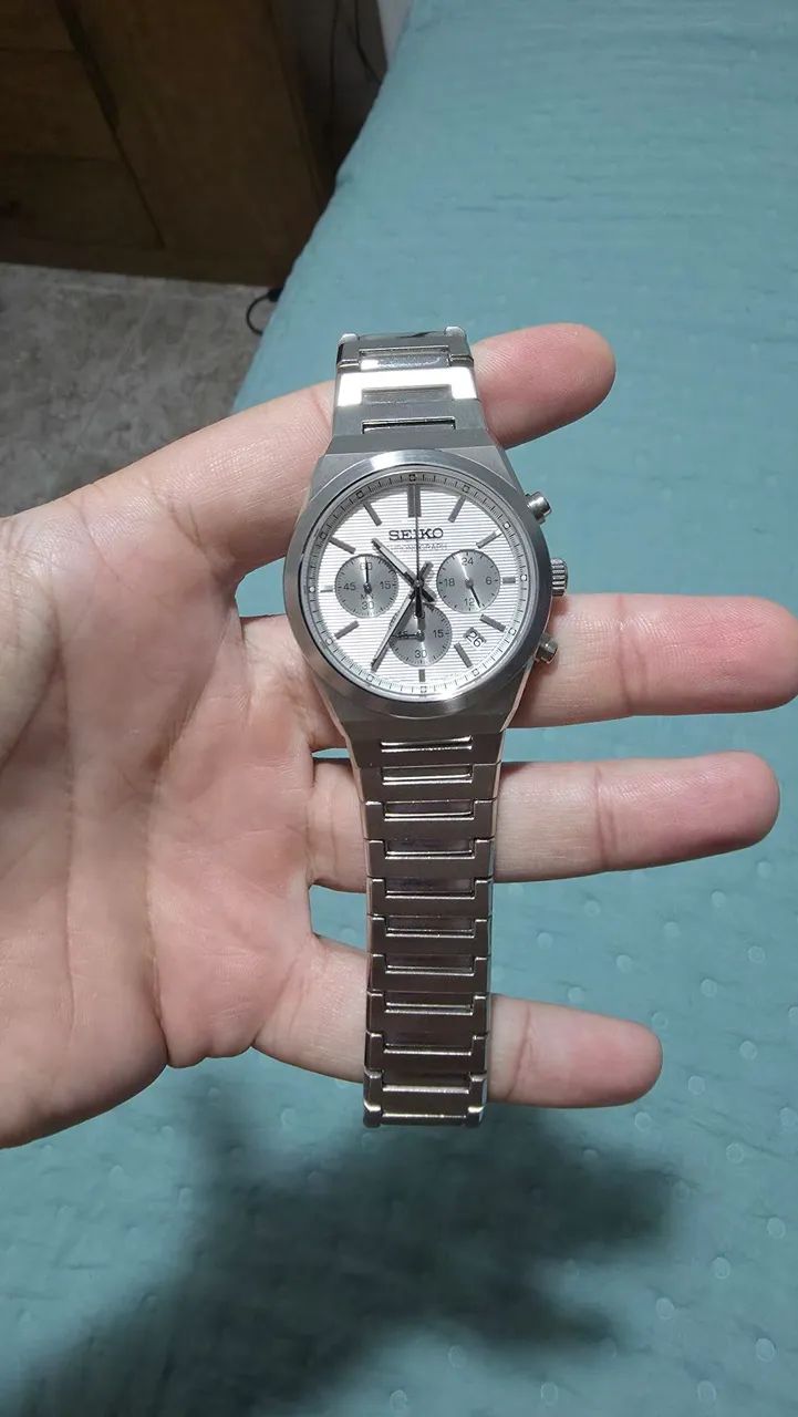 Seiko SSB451P1 Cronógrafo Safira 40mm - Foto 2
