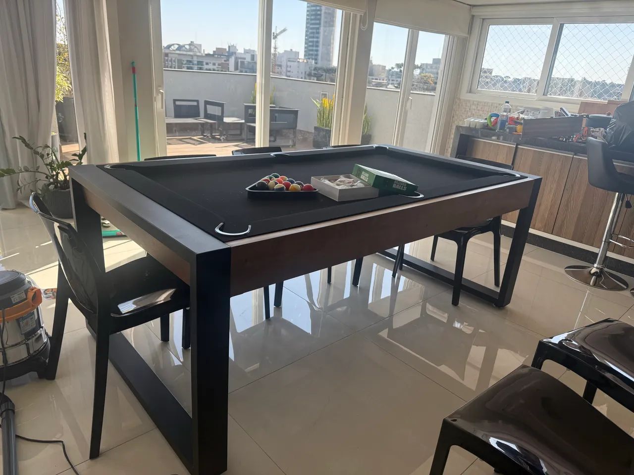 Mesa de sinuca com tampao - Foto 3
