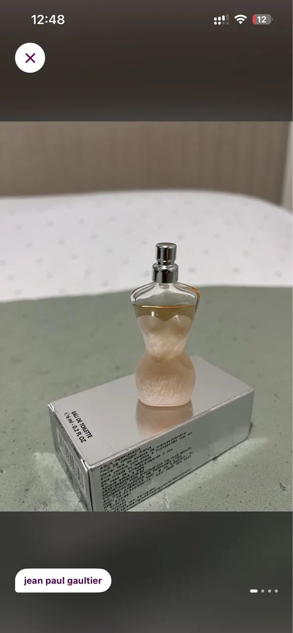 Mini perfume Jean Paul Gaultier 6ml - Foto 2