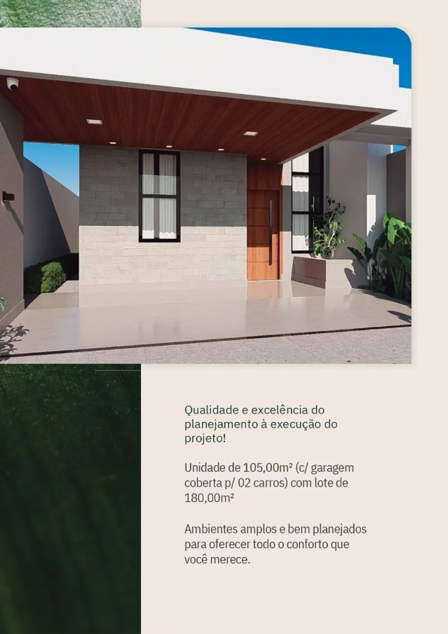 Linda casa de 03 quartos (diferenciada) - Foto 4
