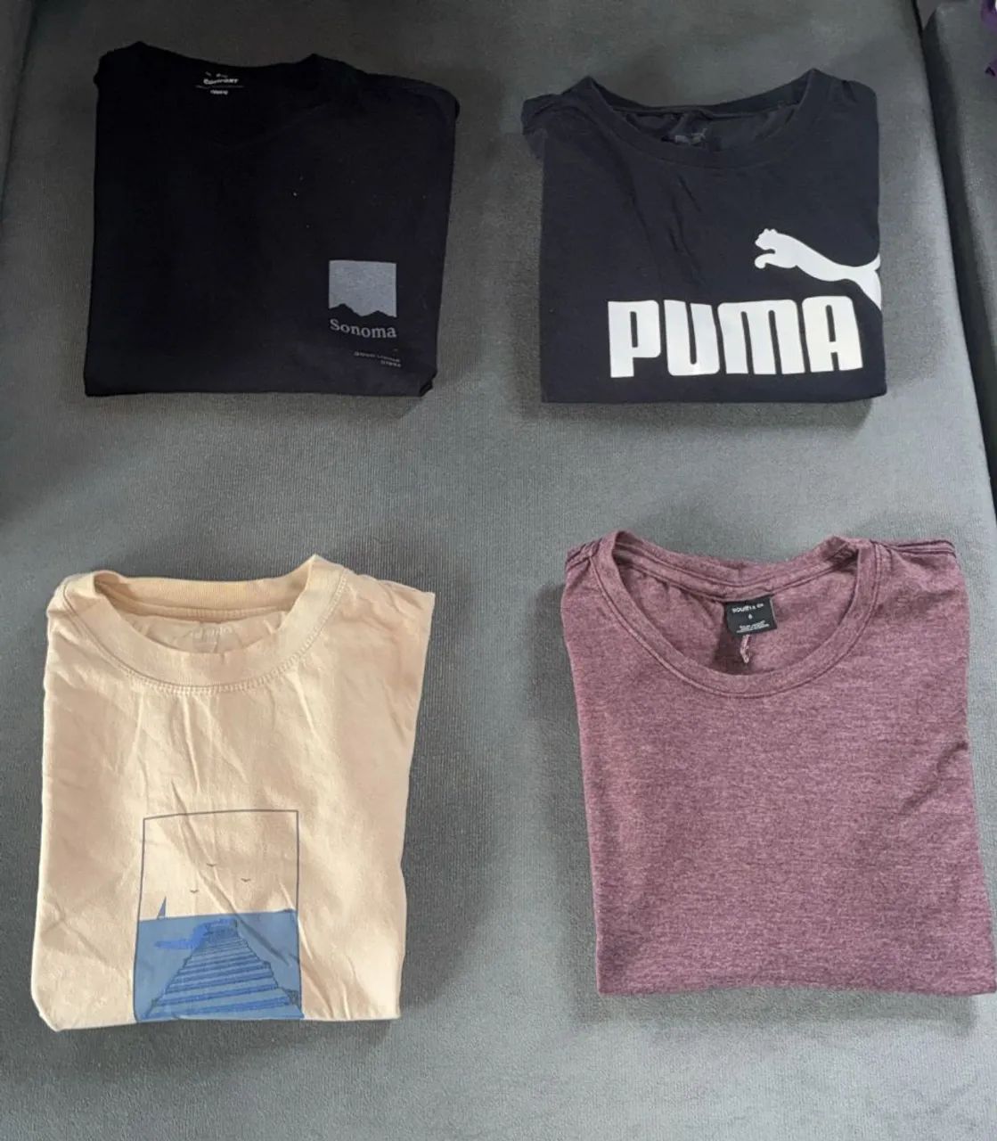 09 camisas masculinas