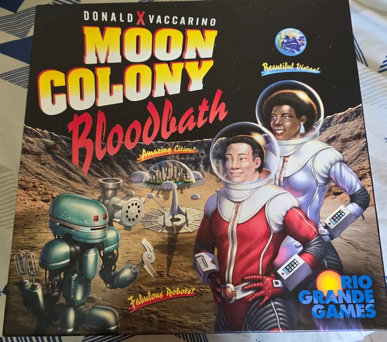 Board Game - Jogo Tabuleiro - Bloodbath Moon Colony