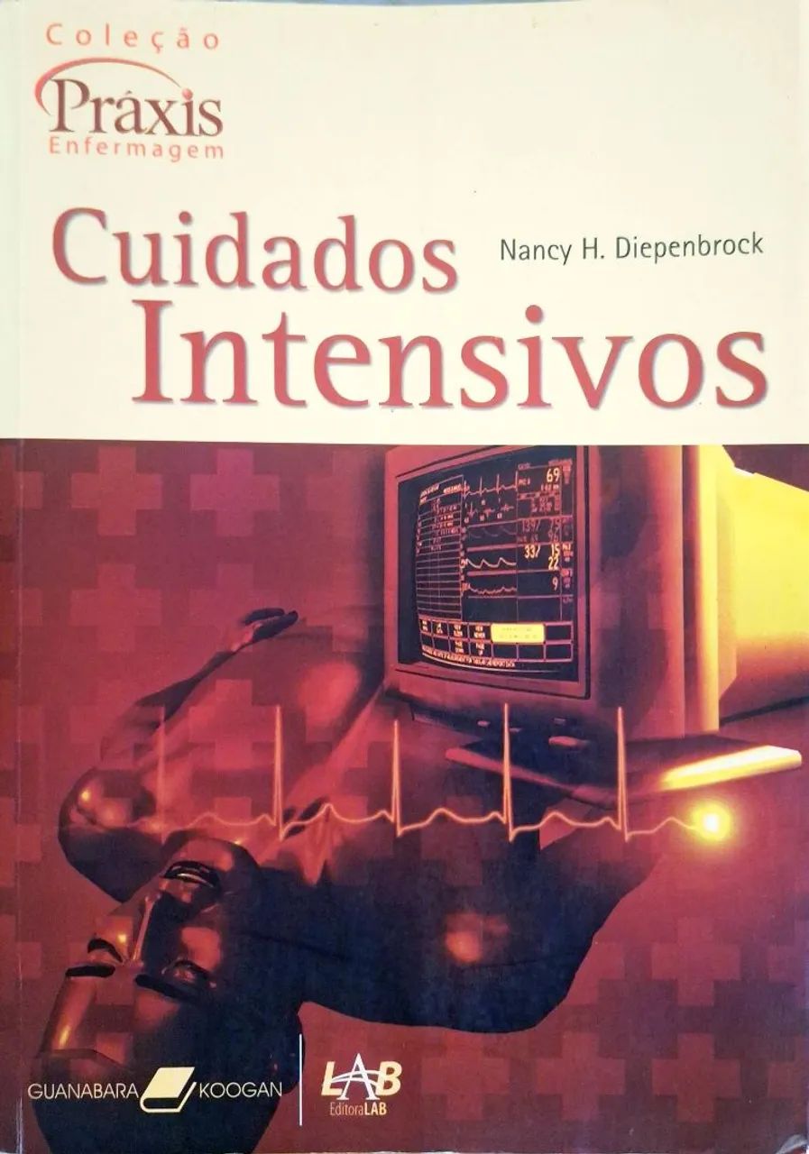 Vários livros de enfermagem