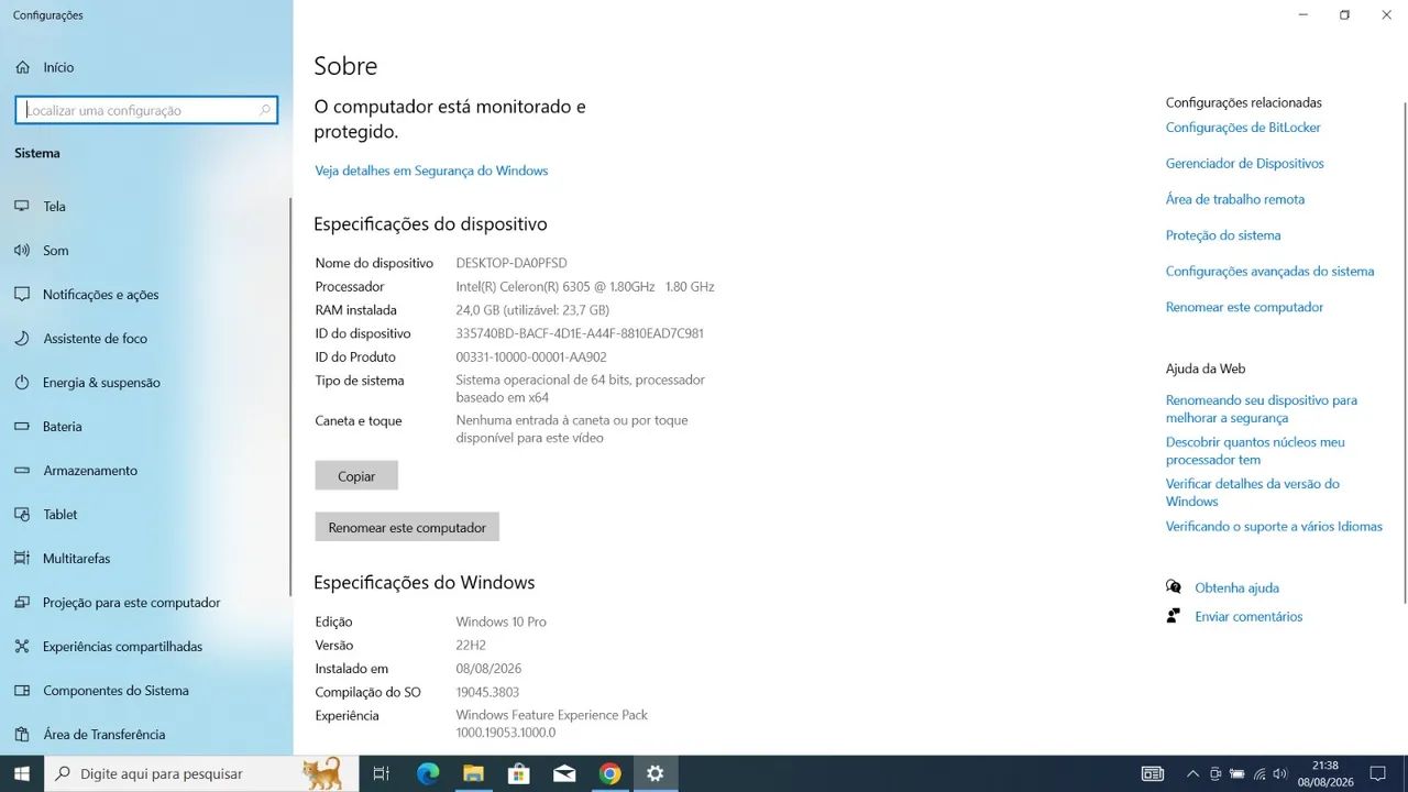 VENDO Notebook Samsung Book E20 (NP550XDA- KO2BR)  - Foto 5
