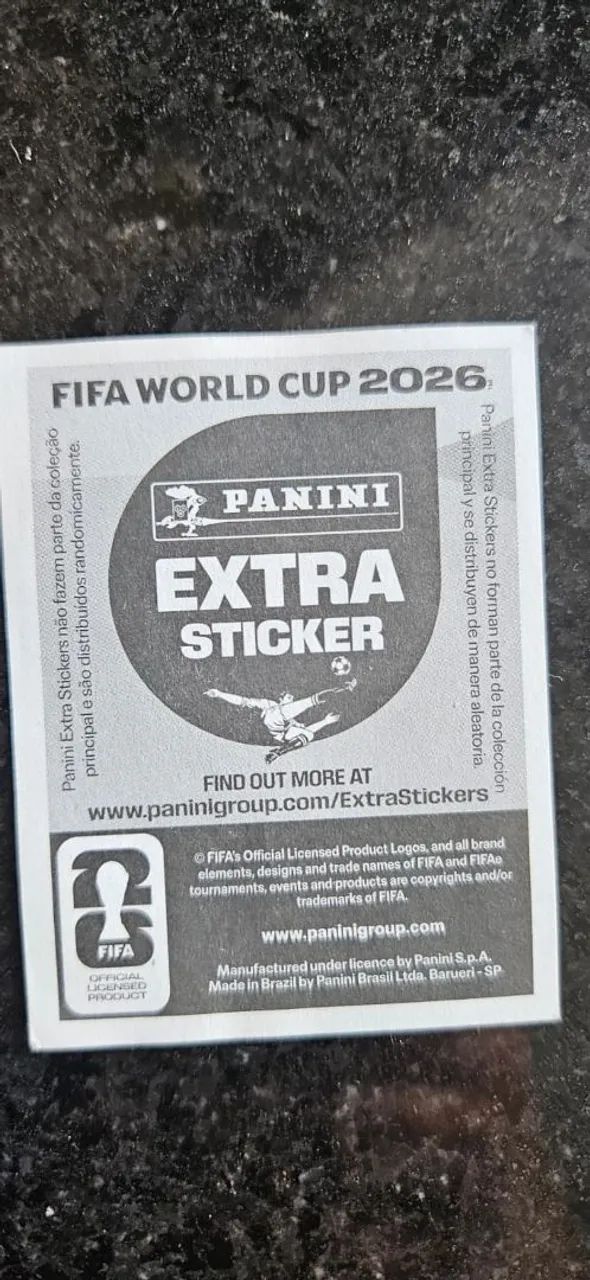 Cristiano Ronaldo Gold (Ouro) panini - Foto 2