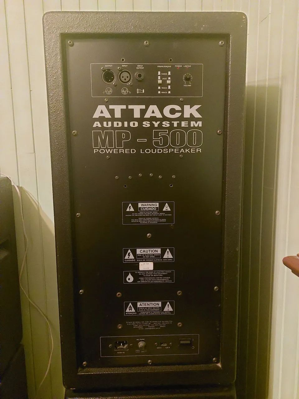 2 Caixas Ativas ATTACK MP 500