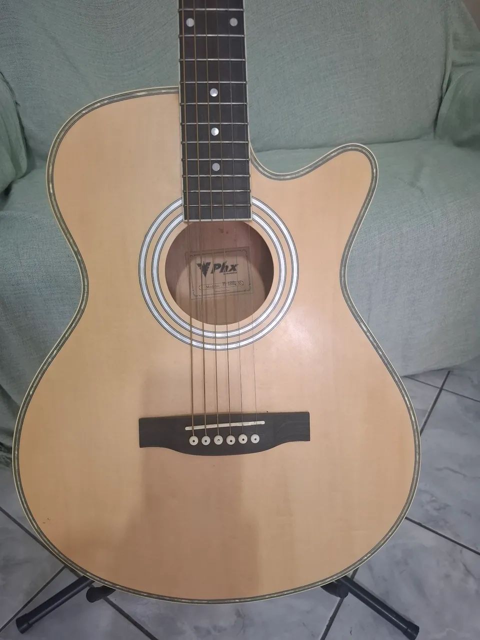 Violão elétrico PHX aço Novo  - Foto 2