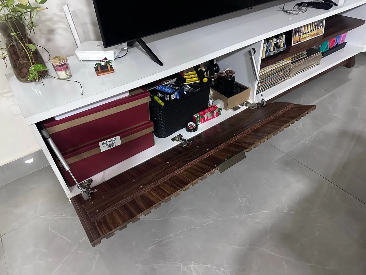 Rack para TV 75 Polegadas 1 Porta Gênesis - Foto 4