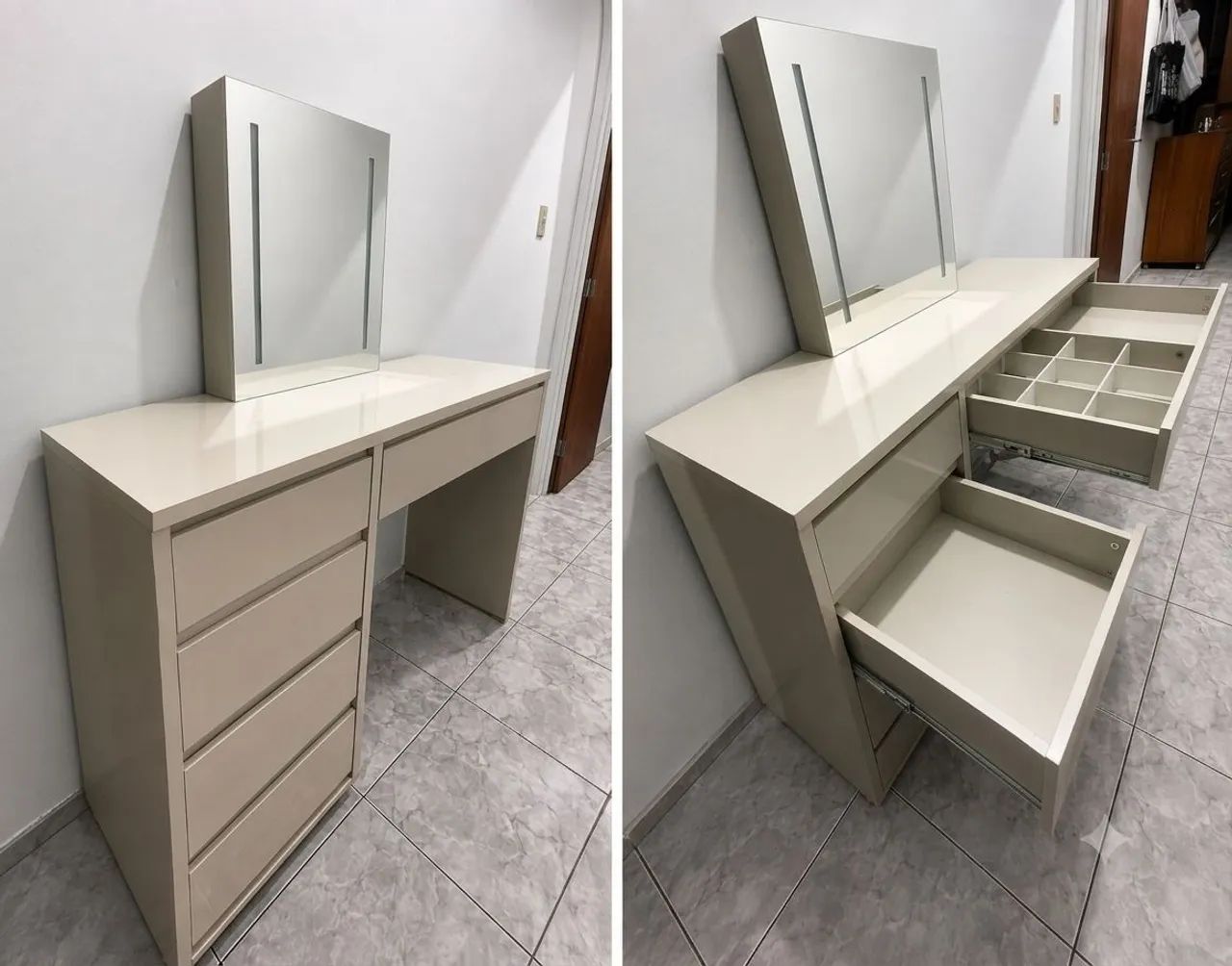 PENTEADEIRA CAMARIM COM LED
