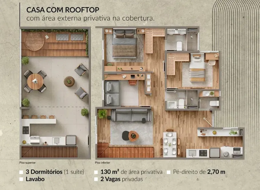 PLANTA 130m²
