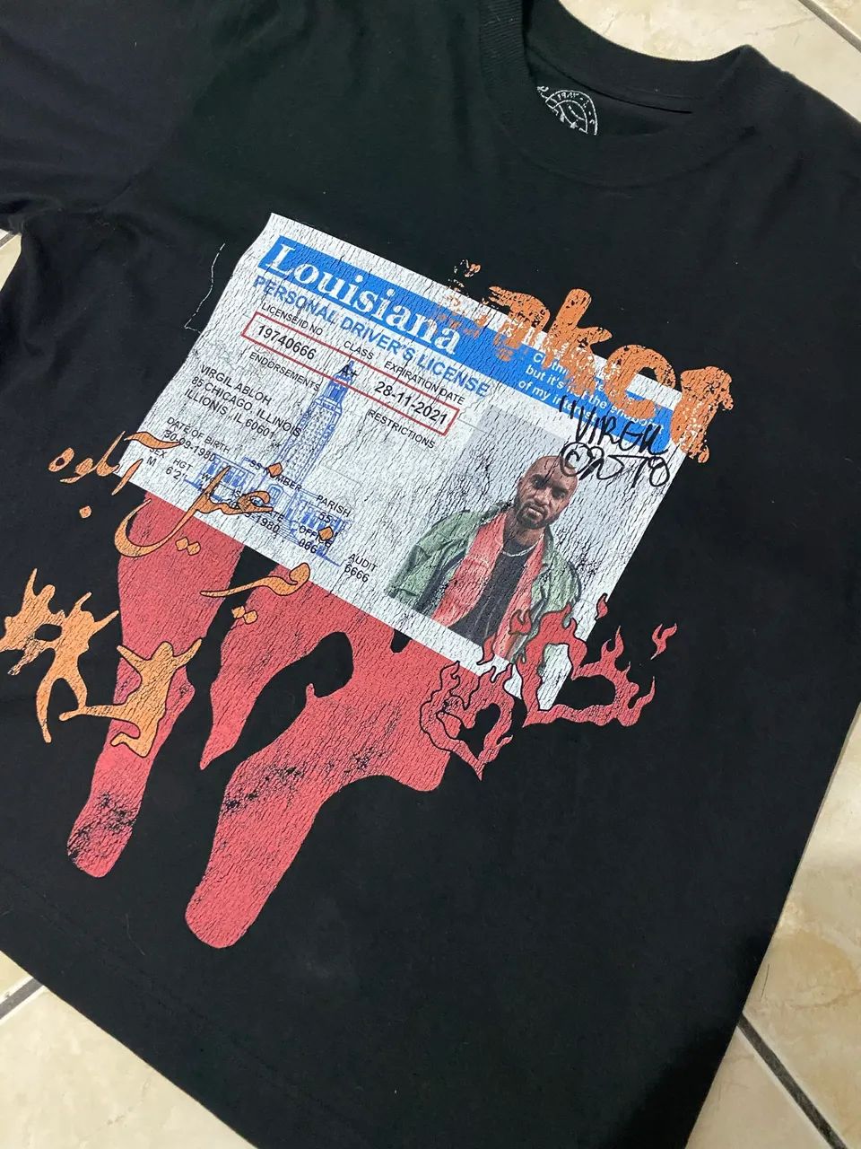 Camiseta Boxy Virgil Abloh - Foto 3