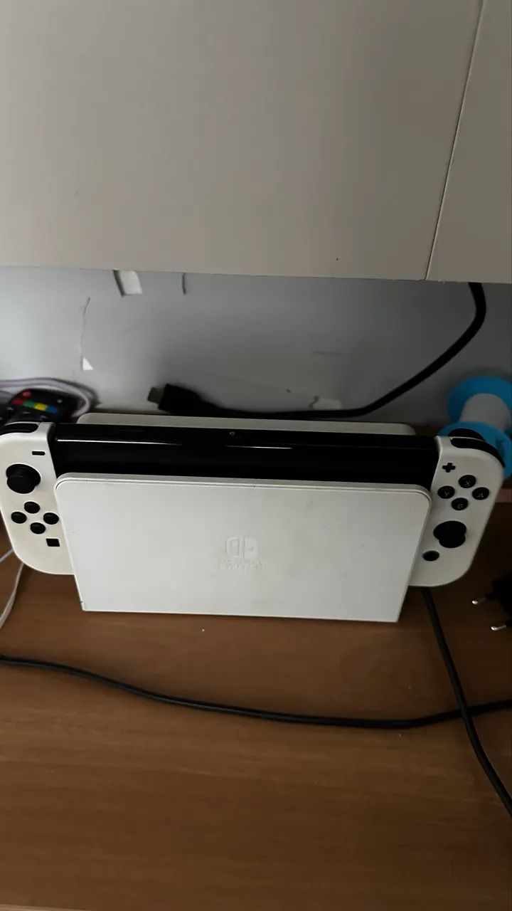 Switch OLED desbloqueado + acessórios  - Foto 2