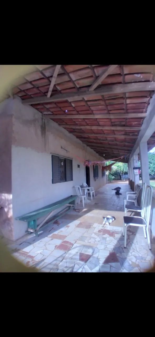 Chácara murada com piscina ver descrição 