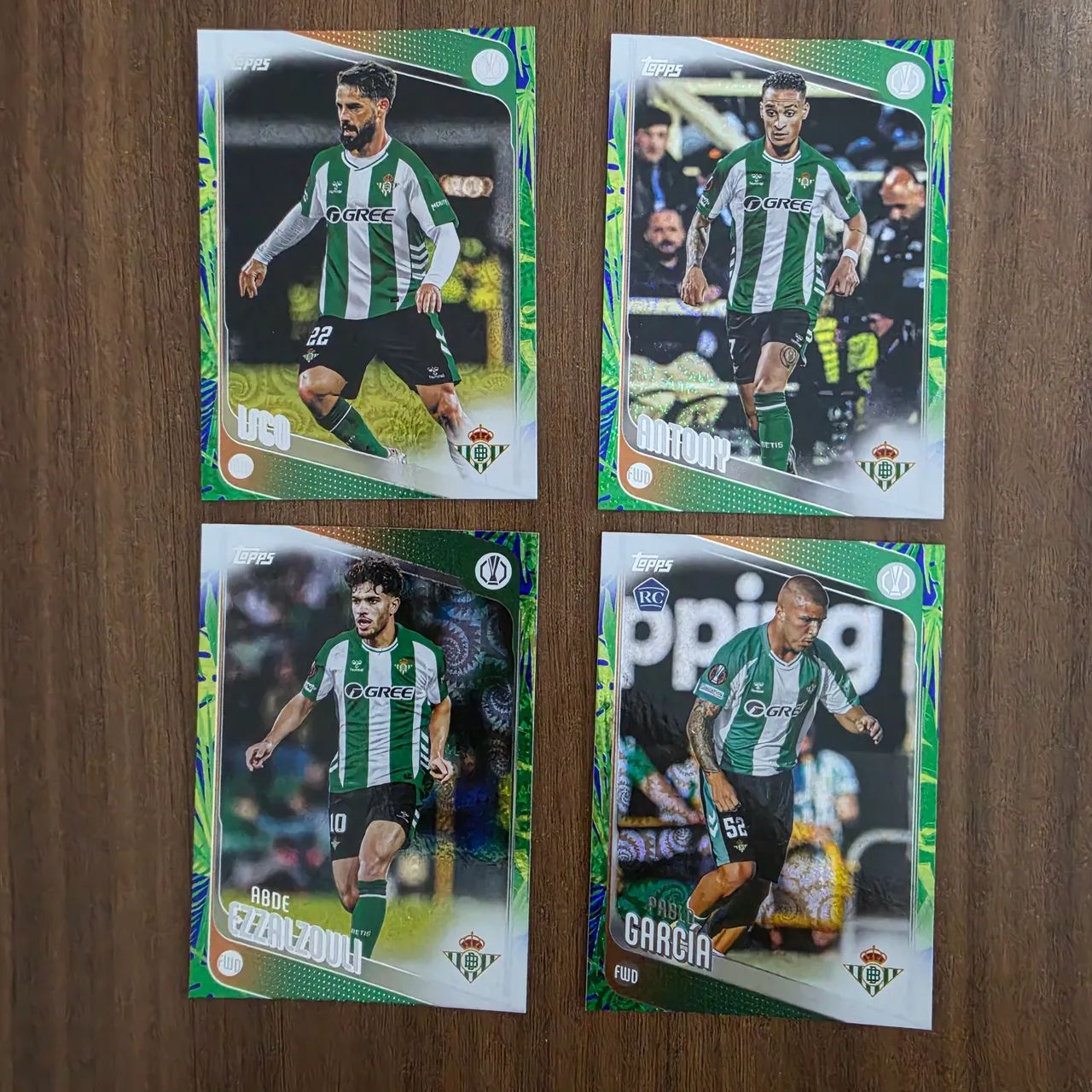 Lote de Cards Topps - Carnaval e Team Set Bacelona - Foto 5