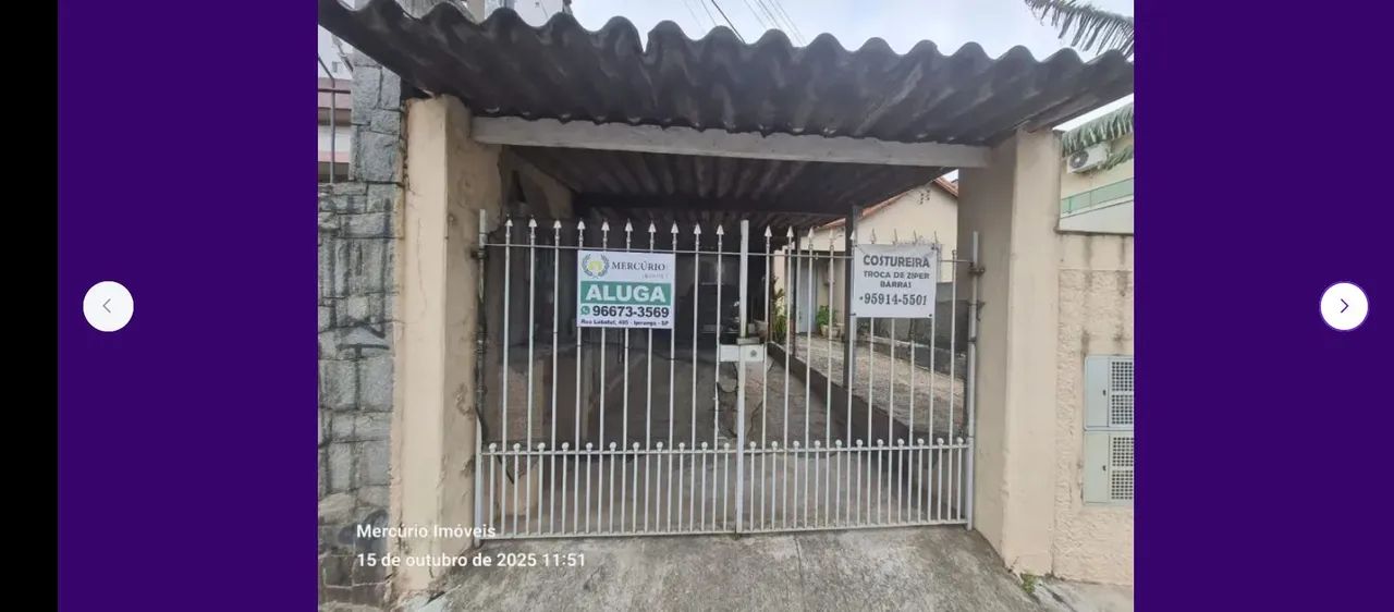 Y VENDO CASA EM DIADEMA 