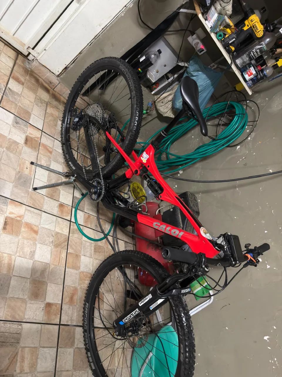 Caloi Carbon FS TAM 17 M