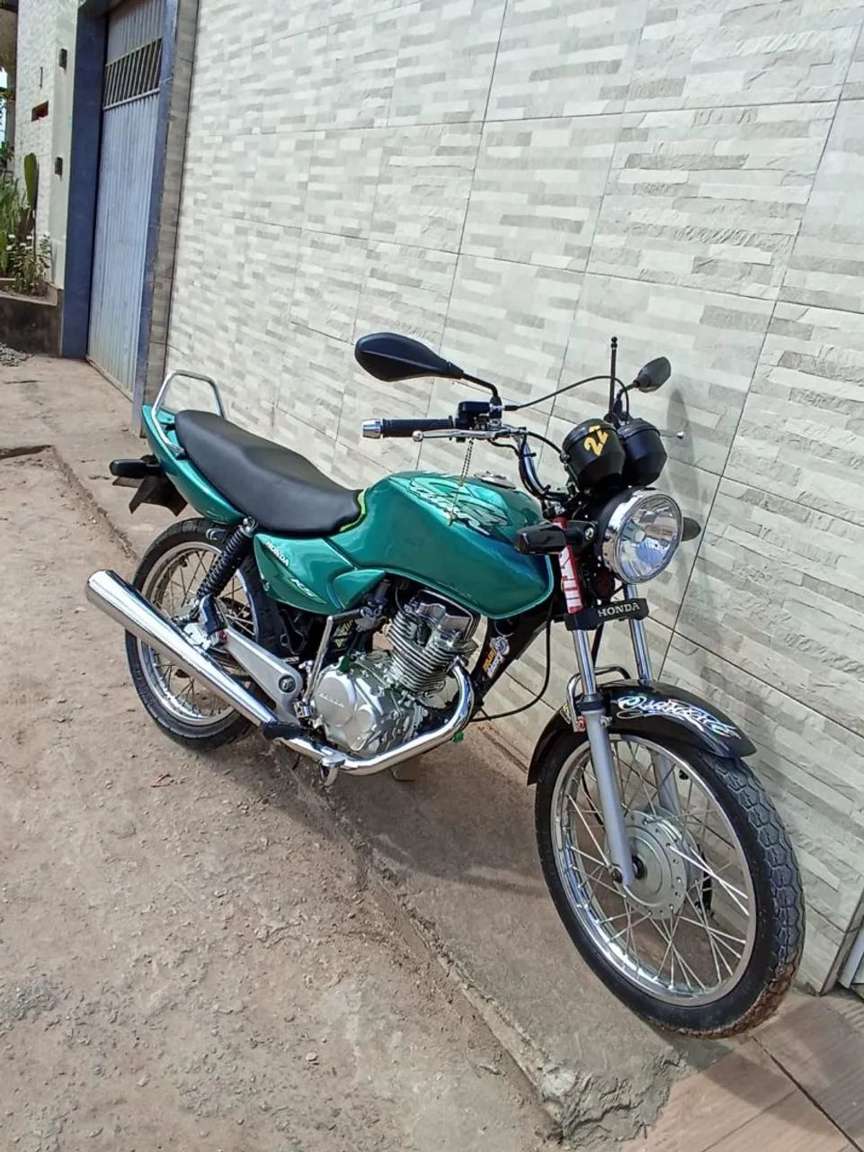 Titan cg 125 2002 ks documentos em dia