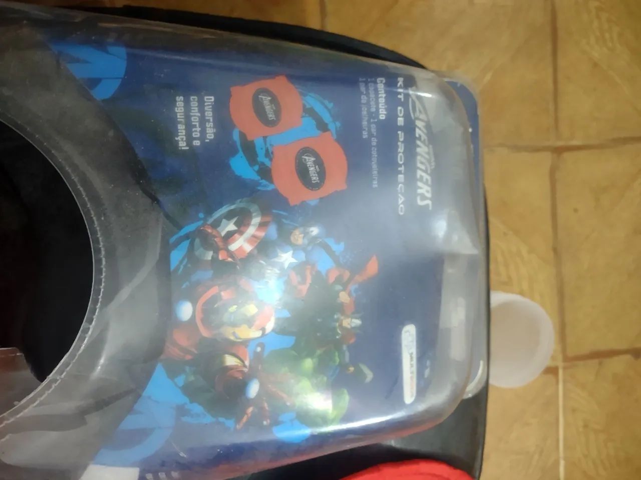 Kit proteção infantil Avengers Multikids  - Foto 5