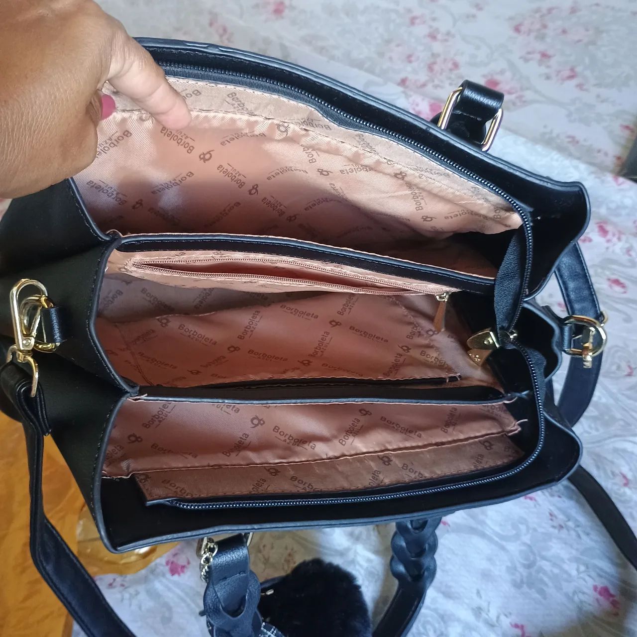 Bolsa em couro - Foto 2