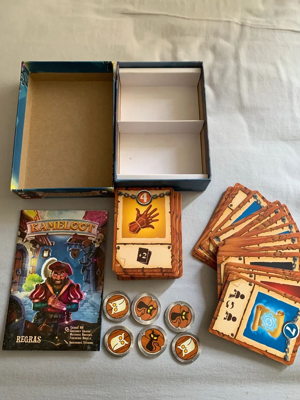 Kameloot - jogo de tabuleiro/cartas - Foto 2