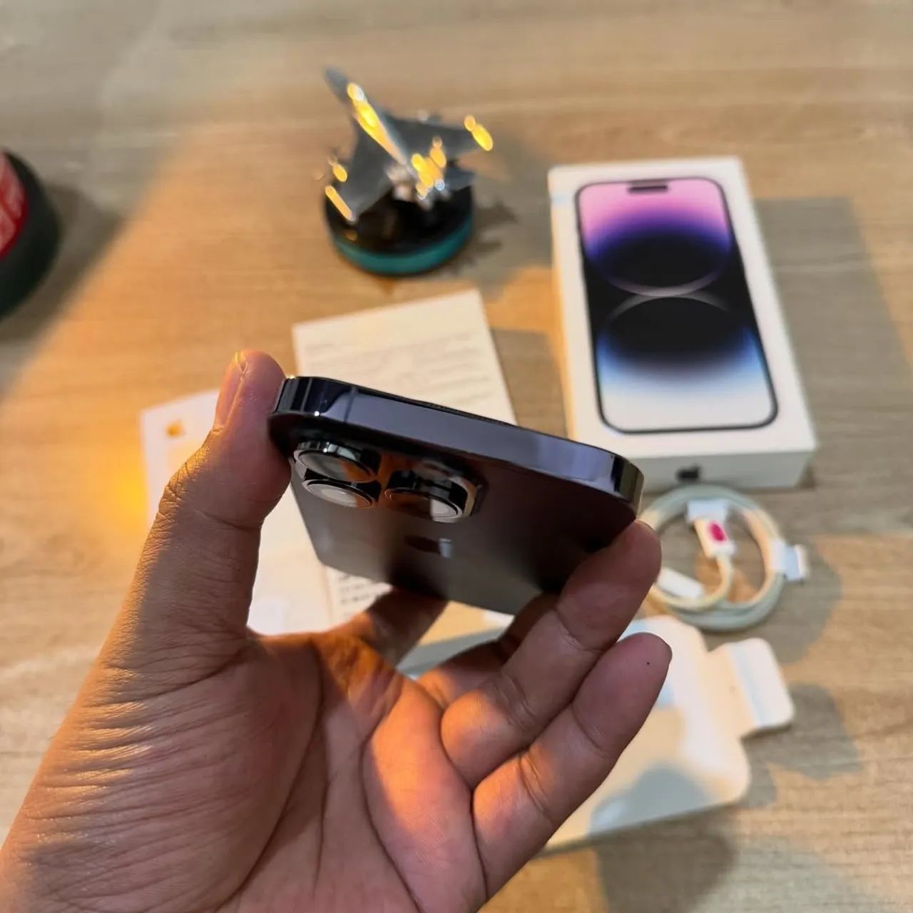 iPhone 14 Pro Bateria 99% Garantia Apple + Brindes - Foto 5